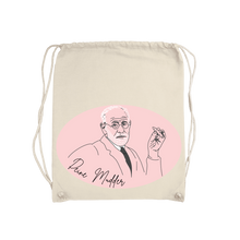 Lade das Bild in den Galerie-Viewer, Freud - Deine Mudder Turnbeutel (blau oder rosa)
